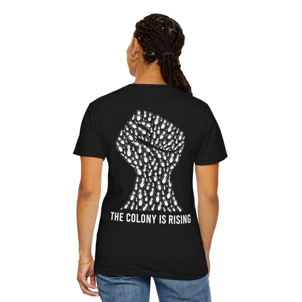 The Colony Is Rising — Fist T-Shirt — Shadow Edition