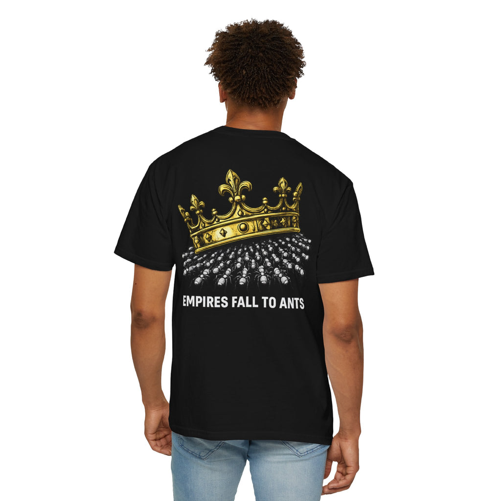 EMPIRES FALL — Graphic T-Shirt | The Ant Society™ — Shadow Edition